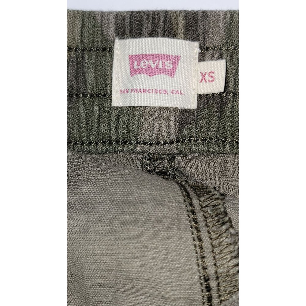 Levis XS Camouflage Jogger Pants Elastic Waistband & Cuffs - Picture 3 of 8